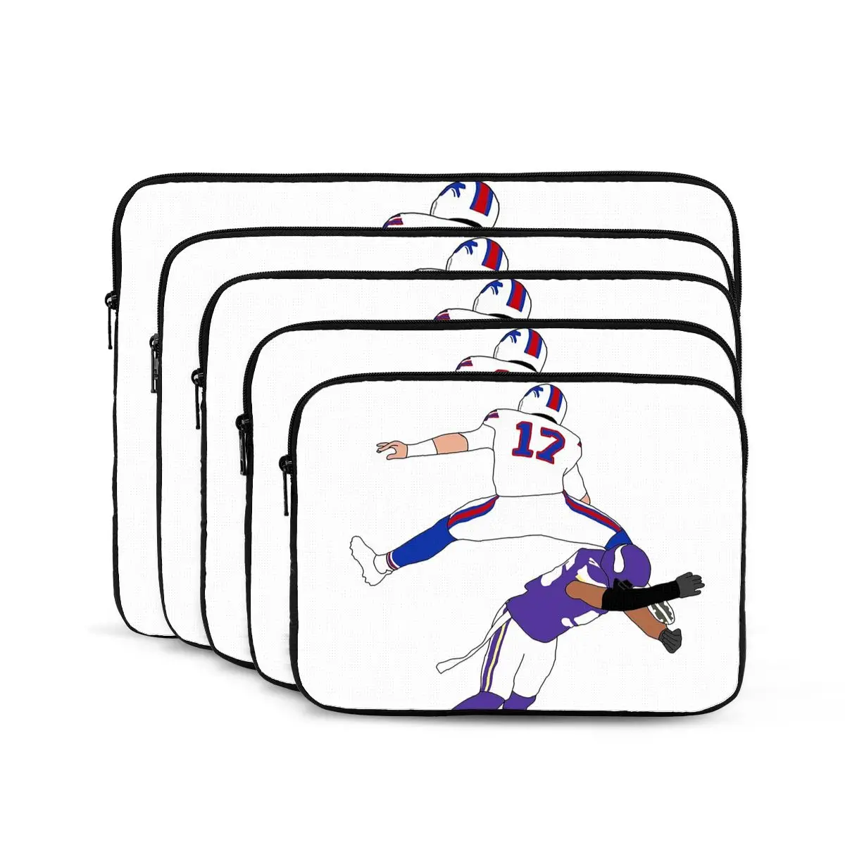 

Сумка для ноутбука Buffalo Bills Josh Allen Hurdl, чехол для ноутбука, противоударный чехол для планшета, сумка