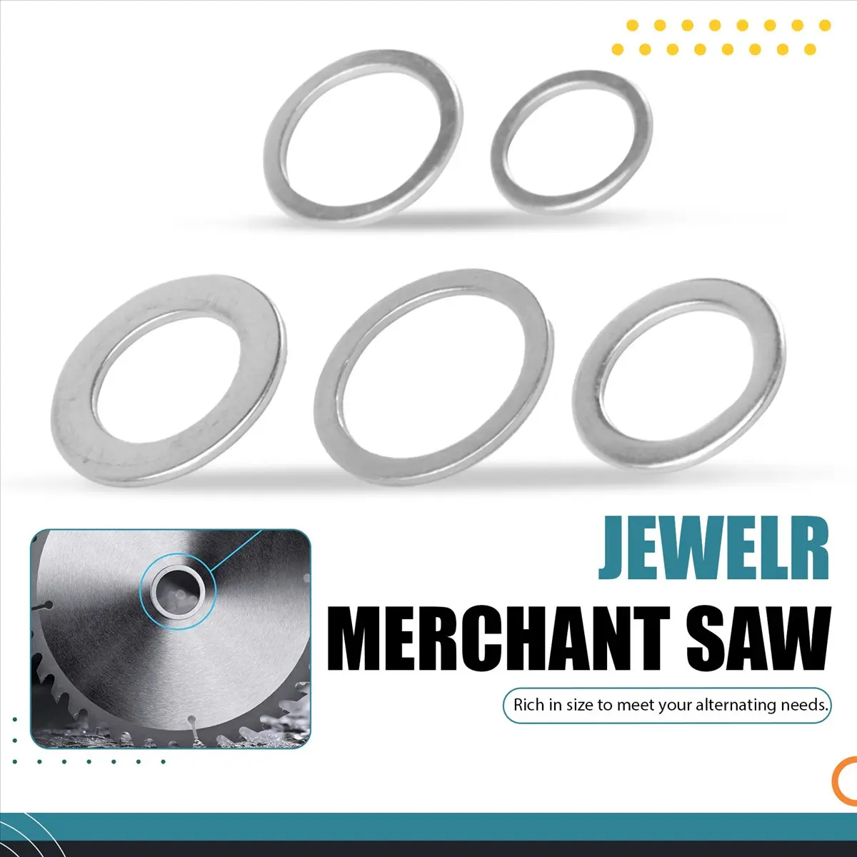 【STABLE QUALITY】20 Pcs Saw Blade Bushing Set Saw Blade Adapter Ring Saw Blade Spacer,For Saw Blade, Marble Blade Inner Hole Conv