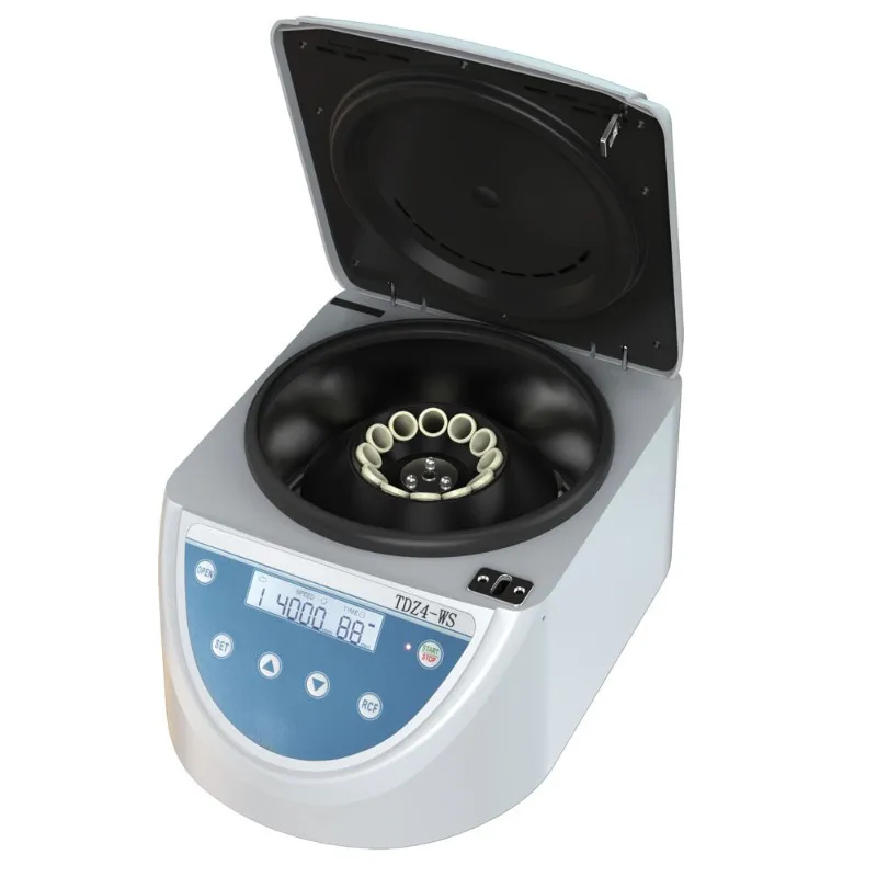 Low Speed Lab PRP Centrifuge Machine 4x50ml 18x10ml Angle Rotor 12x20ml Blood Bank Touch Screen Centrifuga TDZ4-WS