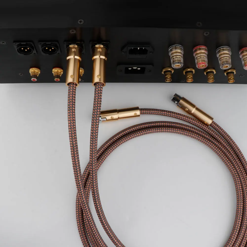 High Quality Accuphase 40th Anniversary Hifi XLR Cable Edition Interconnect Audio Male to Female Gold plated plug