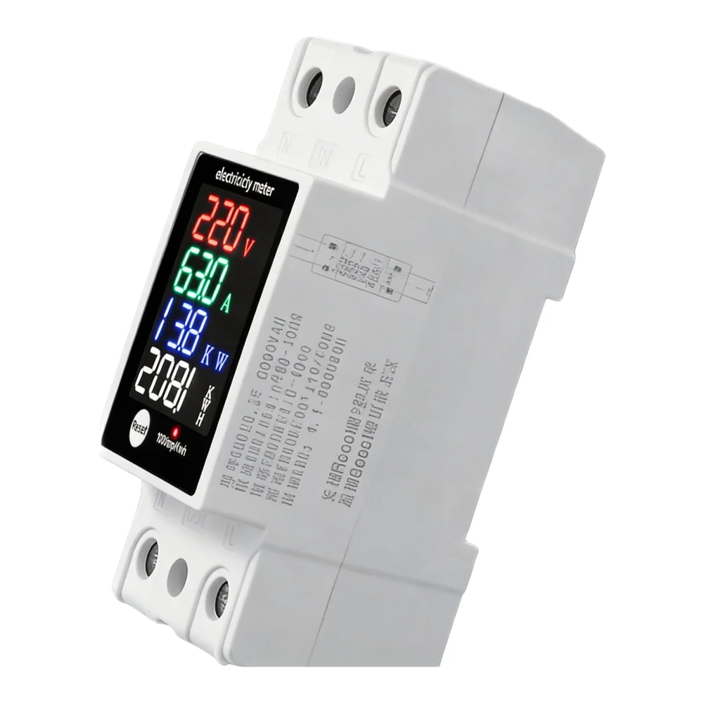 Real-Time Digital Meter for Monitoring Voltage Current and Power Consumption in Household and Business Environments