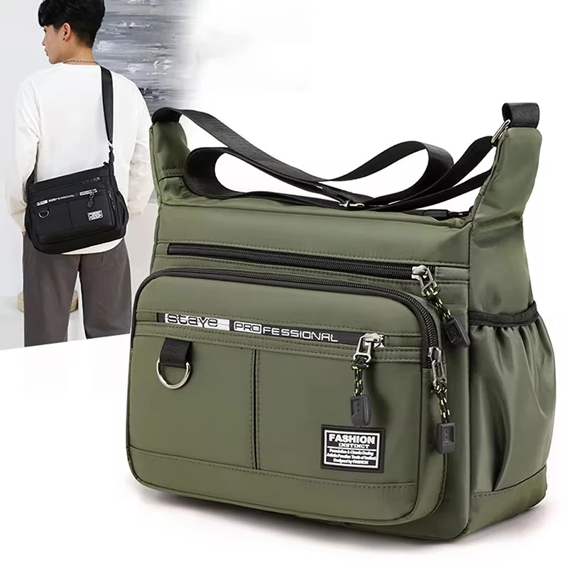 2024 männer Umhängetasche Umhängetasche Umhängetaschen Männer Kleine Sling Pack Für Arbeit Business