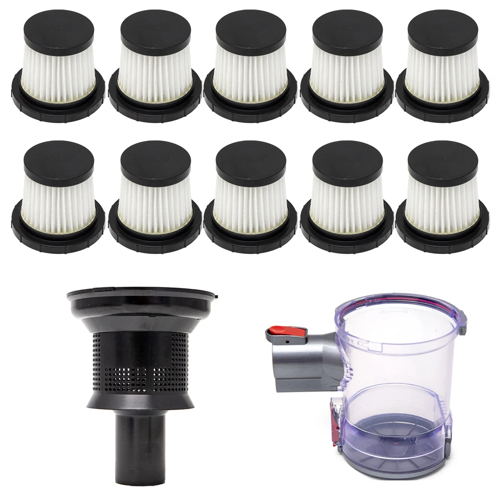 Dust Cup HEPA Filter For YTWO 10kPa 150W Cordless Handheld Vacuum Cleaner Parts
