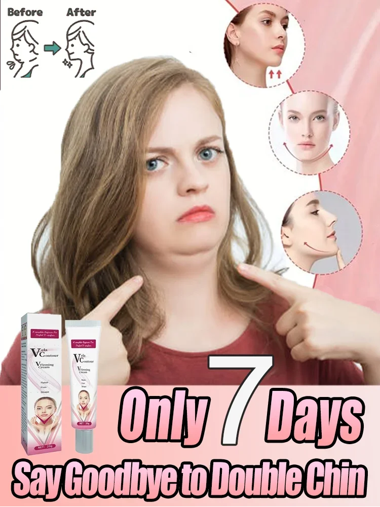 

Double chin thin face cream v shape face lifting Firming fat burner anti aging facial Moisturizing skin care Cosmetics