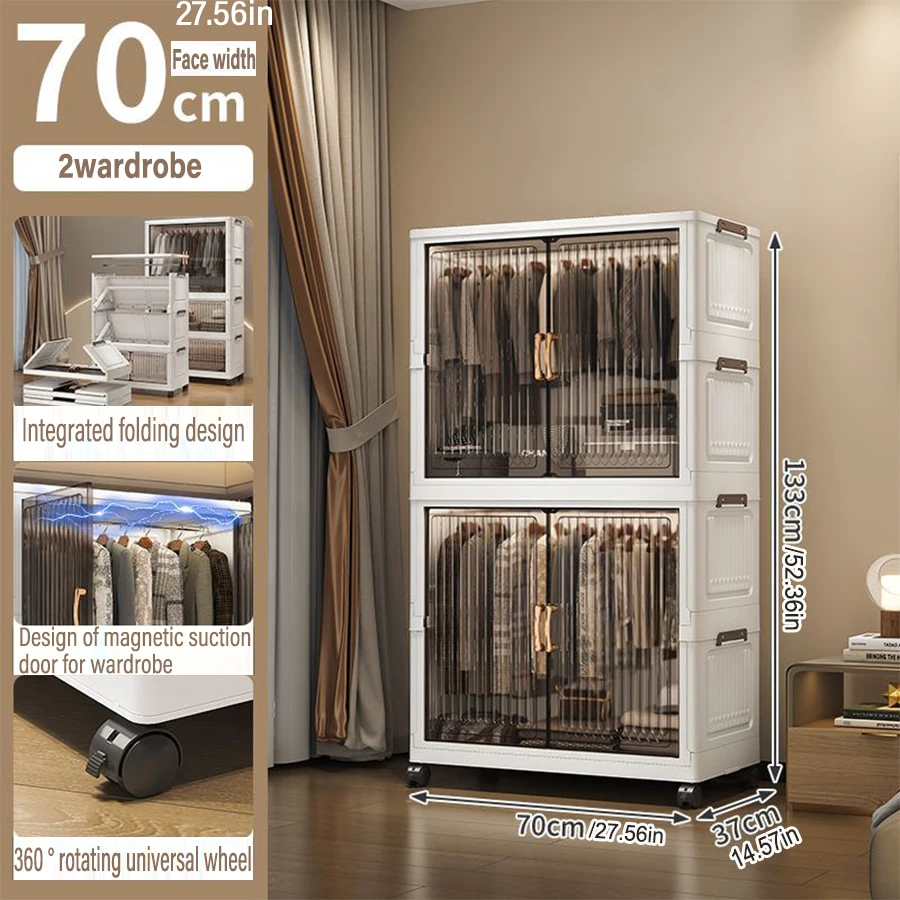 Opvouwbare opbergkast Wandmontage Opvouwbare organisator Kast Keuken Badkamer Slaapkamer Multifunctionele ruimtebesparing - afbeelding 1