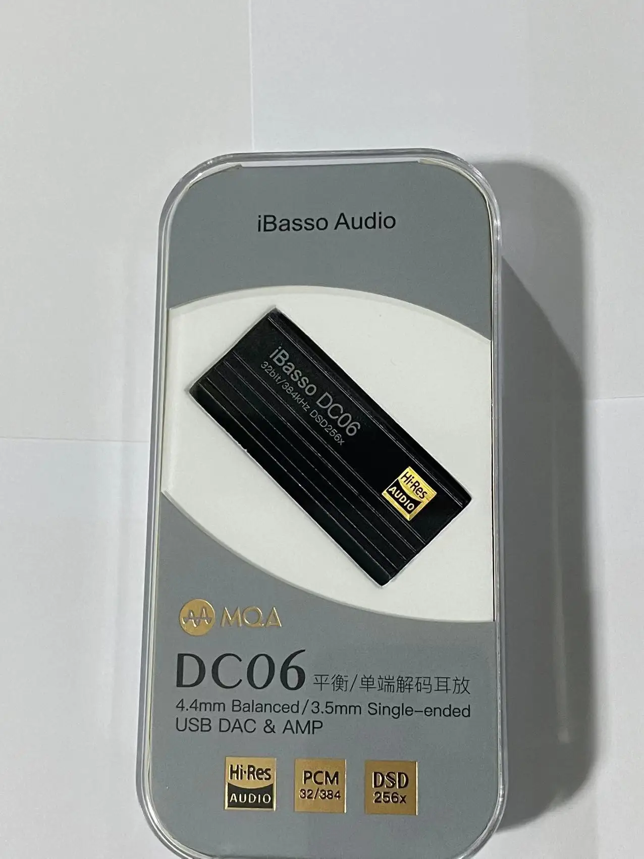 HiFi Headphone Audio Decoding Wired iBasso DC06 Dual DAC for Android Phone Support MQA Decoding Amplifier USB Type-C to 3.5mm