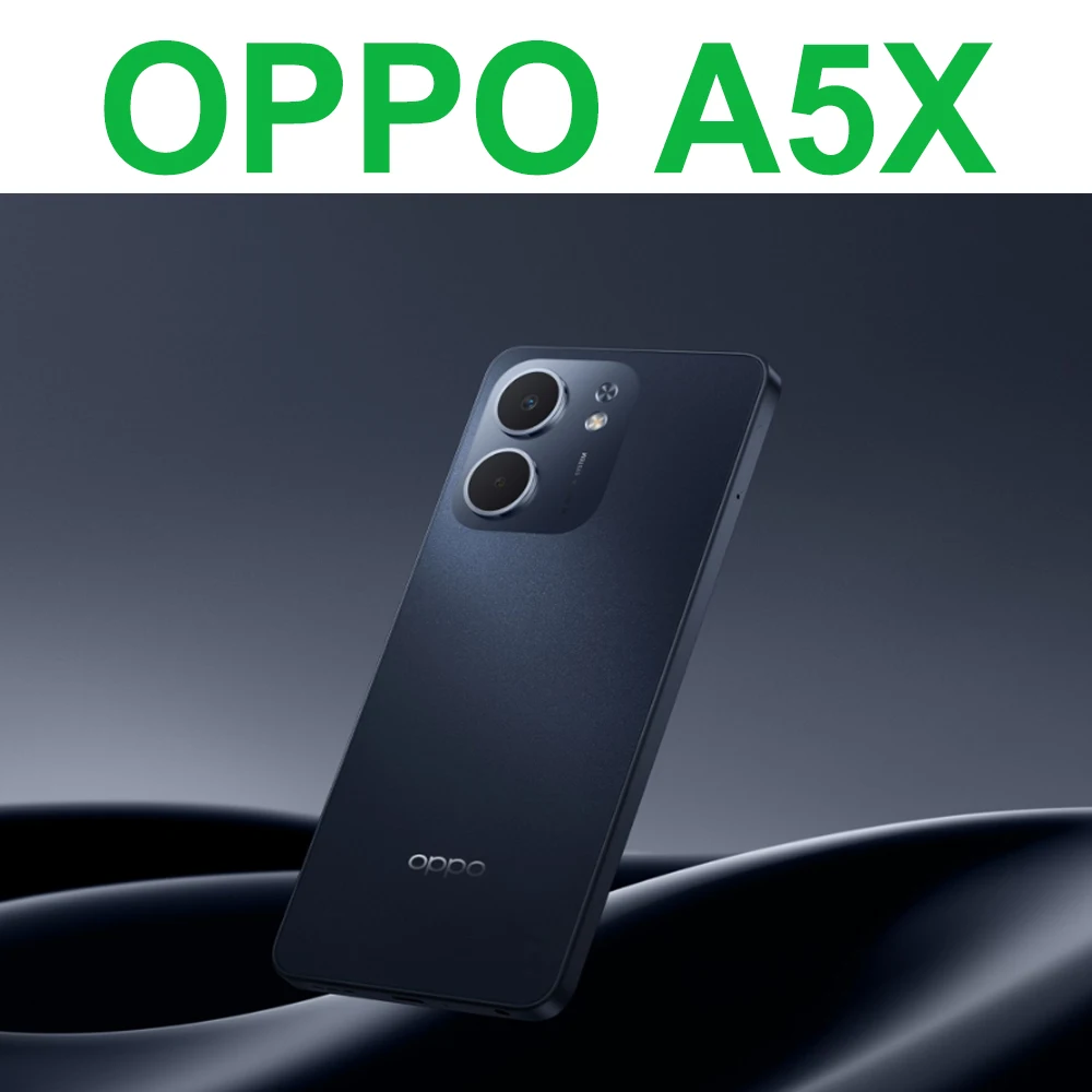 OPPO A5X 5G original authentic fashion smart phone 8GB+256GB/6000mAh long battery life/facial fingerprint unlock phone -GH2
