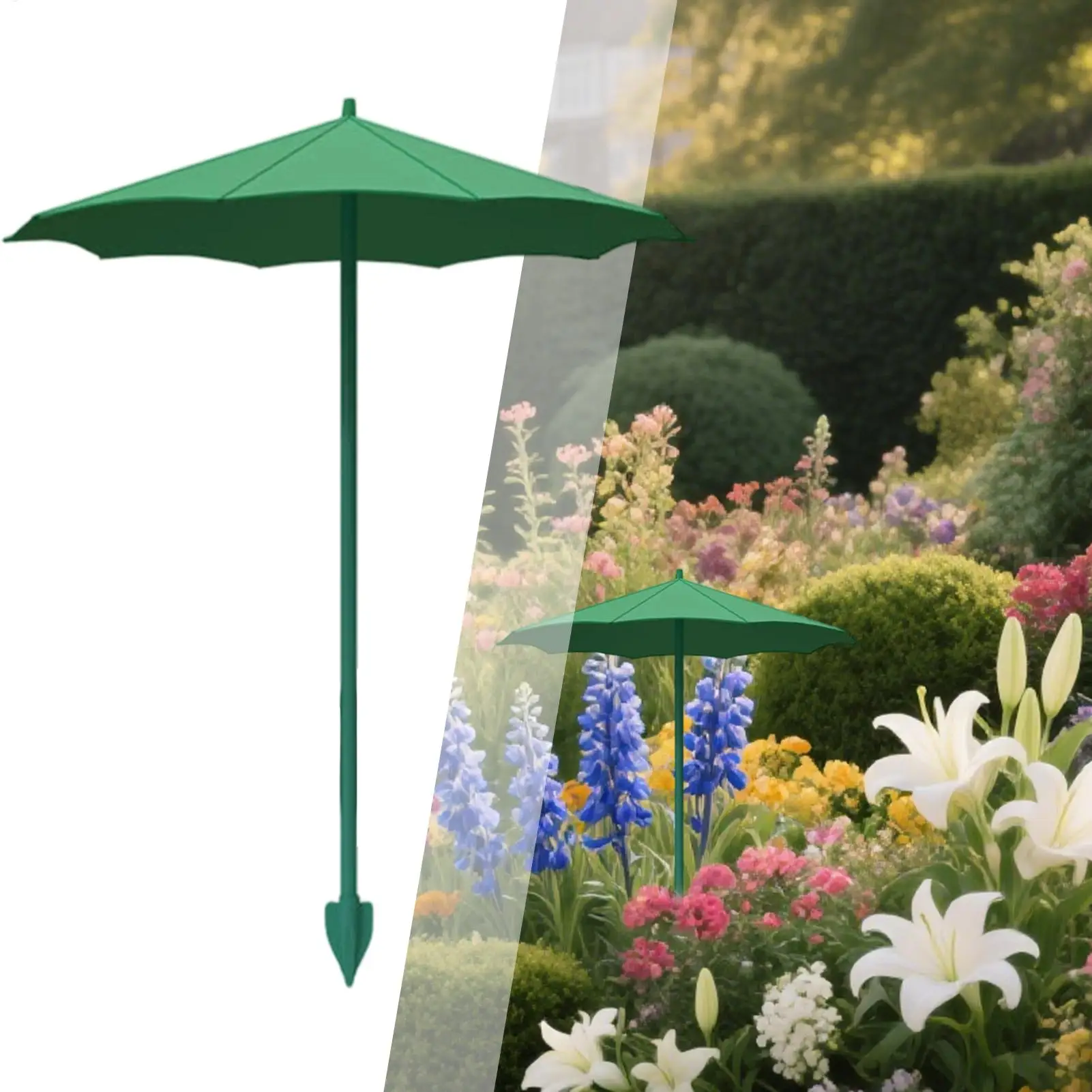 3er-Set Pflanzenschirme für Topfpflanzen, Setzlinge, Sonnenschutz, UV-Schutz, Gartenschirme für Gemüse, Setzlinge