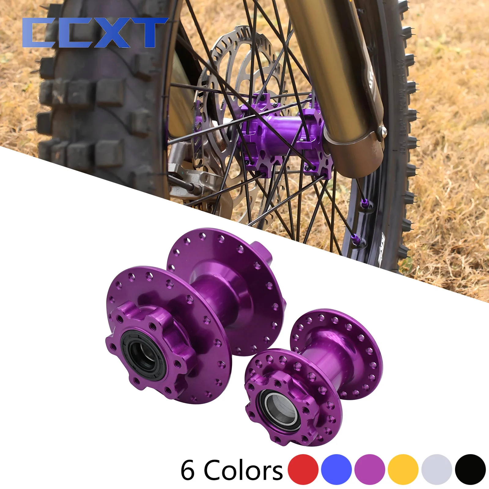 

Motorcycle CNC Aluminum Front and Rear Wheel Hubs For SurRon Light Bee S & X Electric Vehicle Dirt Bike Sur-Ron Accessory