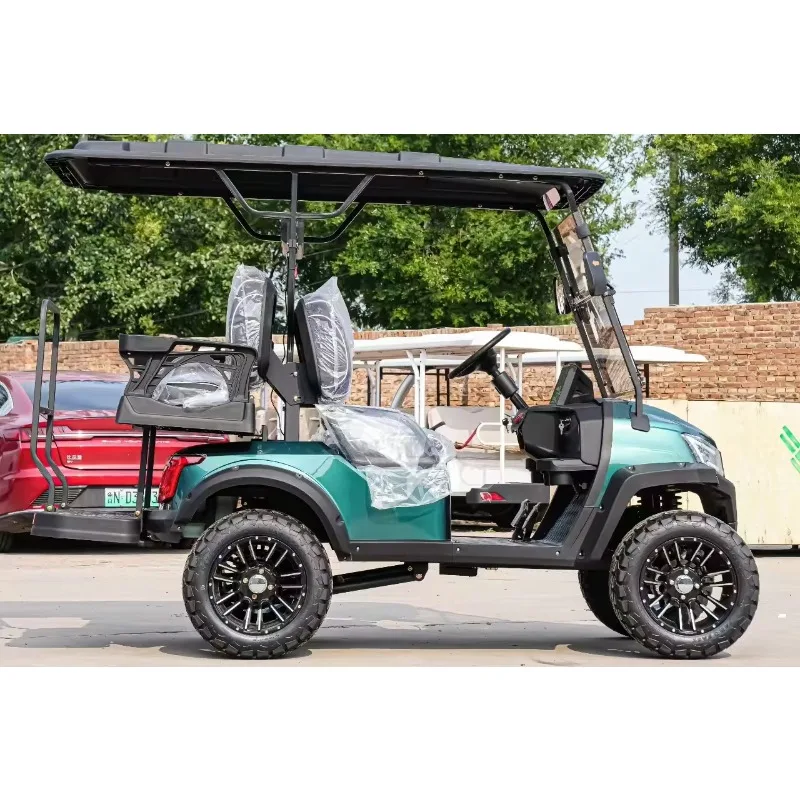 Customized high-quality 48v electric drive golf cart High capacity 6-seat off-road golf cart
