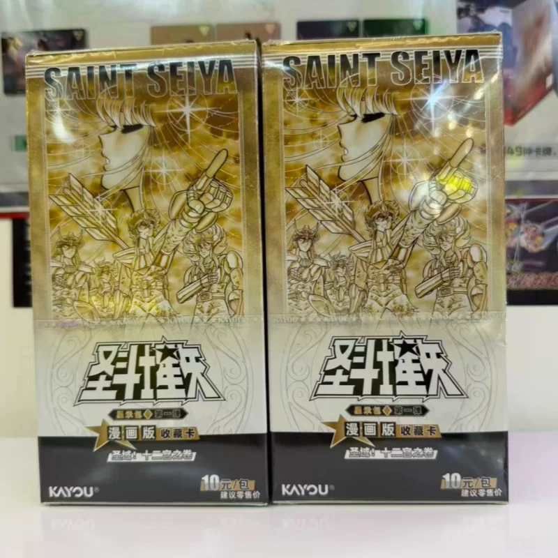 Kayou Saint Seiya Collectible Cards Manga Version First Volume Twelve Golden Zodiac Palaces Parallel Lr Cards Athena Adult