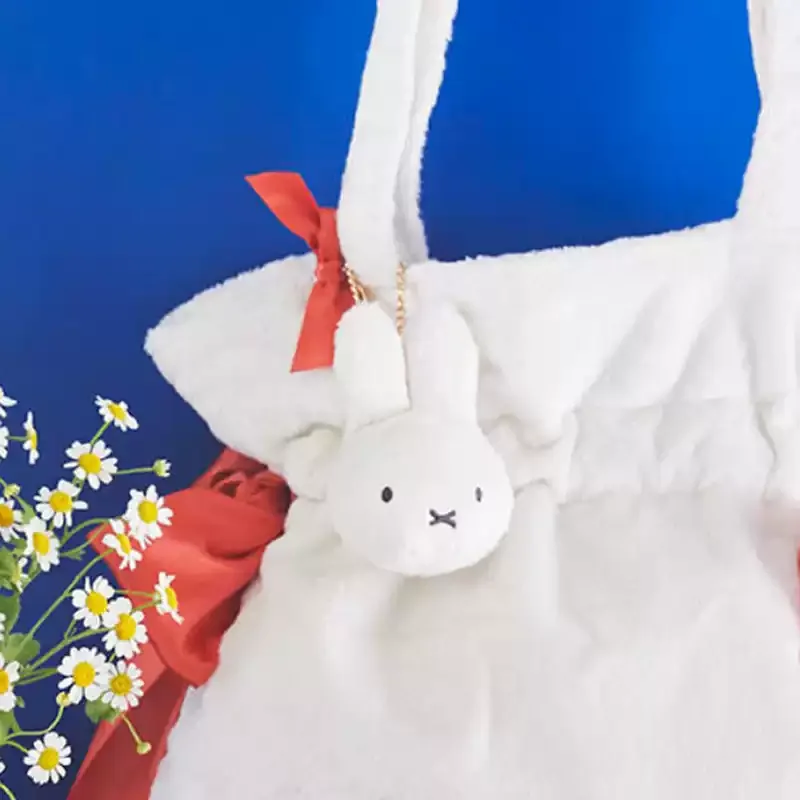 Kawaii Miffy Boris Doll Backpack Pendant Cartoon Cute Keychain Pendant Couple Toy Christmas Gift