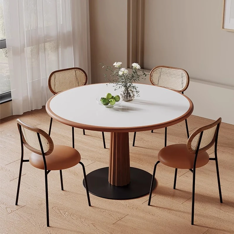 Premium Dining Table Elegant Aesthetic Dining Tables Design Simple Luxury Minimalist Stoly Do Jadalni Dining Room Furniture - zdjęcie 1