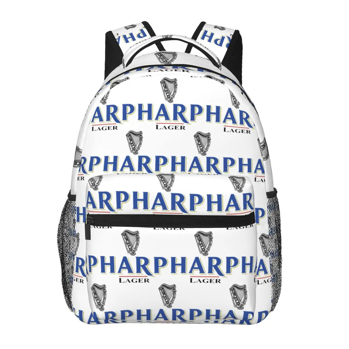 

Harp By Guins Backpacks Boys Girls Bookbag Children School Bags Cartoon Travel Rucksack Shoulder Bag Large Capacity