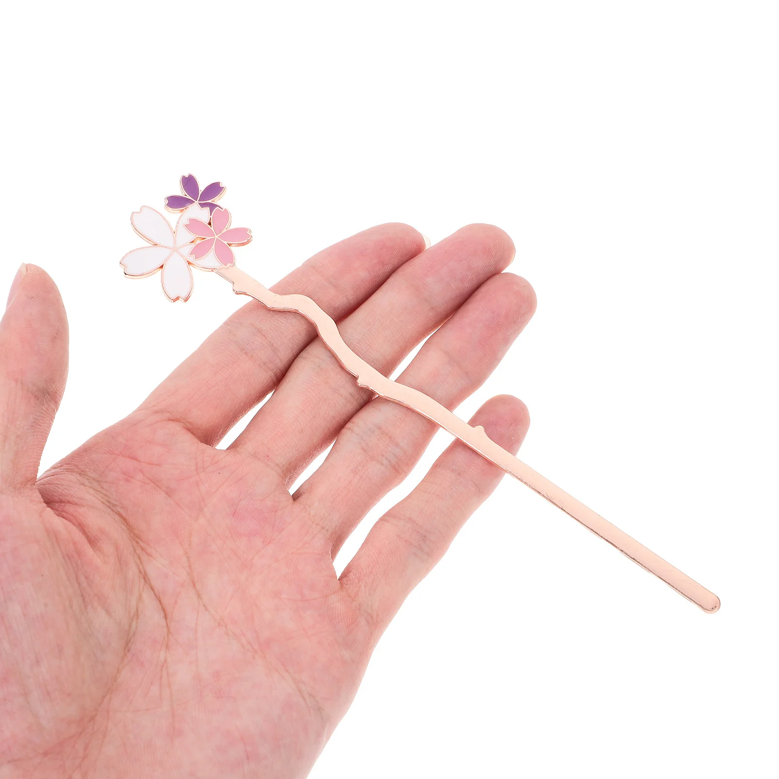 زهر الكرز المرجعية لطيف الكرتون الأزهار تصميم طويل المعادن القراءة كليب كتاب عاشق الحاضر علامة الصفحة الزخرفية