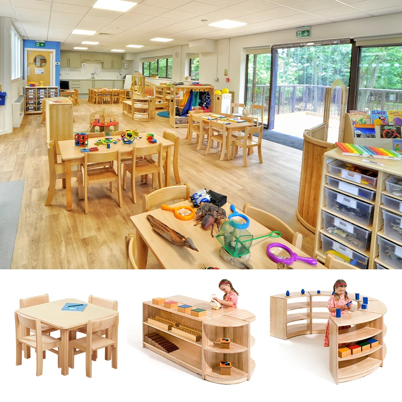 Design Nature Forest Theme Kids Interior Classroom Environment Layout Design