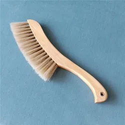 Natural Solid wooden bed brush cleaning brush broom bristles mane dusting sofa bed sheet sweep bed brushes 31.5cm*20cm*5cm