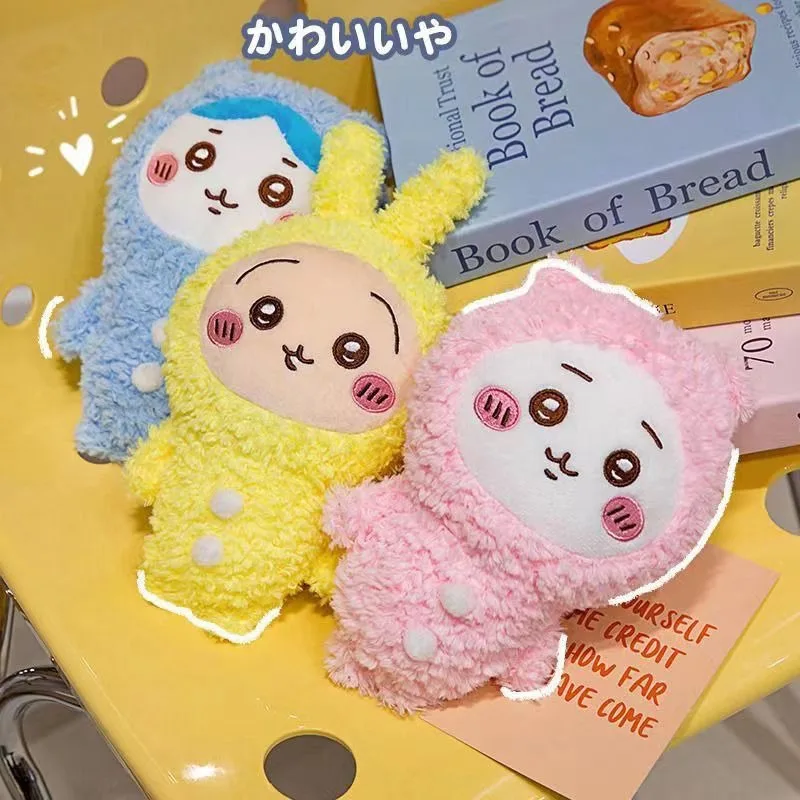 Sweet Chiikawa Anime Kawaii MINISO Lovely Doll Pendant Cute Cartoon Soft Girly Heart Bag Decoration Fashion Gifts for Kids