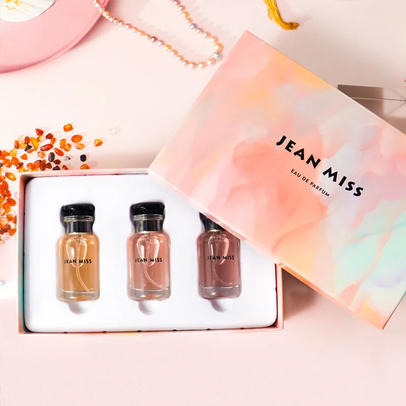 

3*30ml Brand Women's Perfume Self-Domain Gift Box Set Three-piece Perfume Set Floral Note Student Daily Use Portable Gift Box