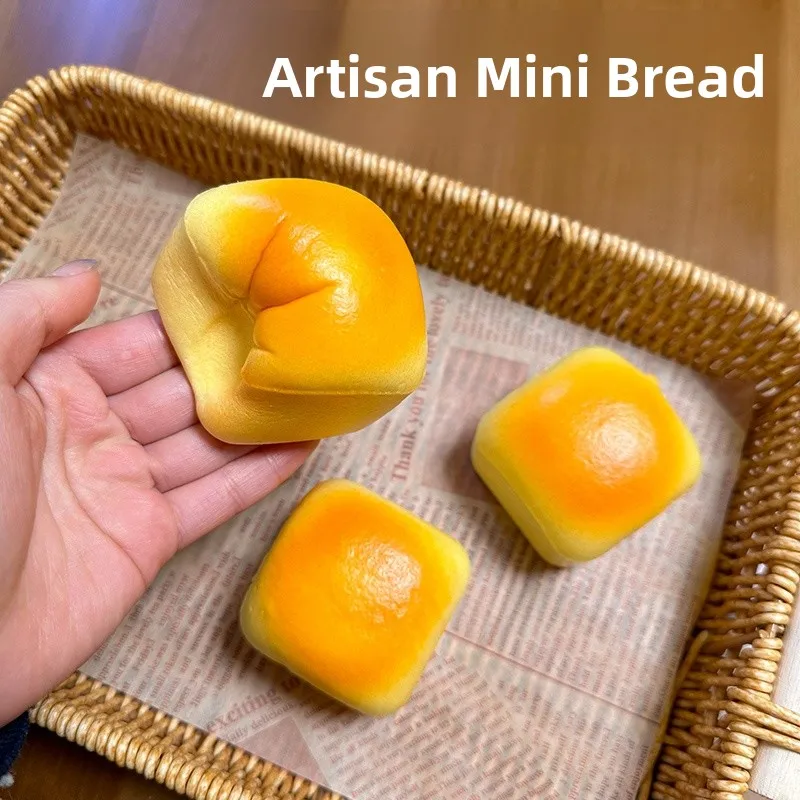 Squishy Honey Bread Toy Female Version Slow Rebound Mud Sensation Soft Finger Lick Simulation Stress Relief Toy Creative Prank