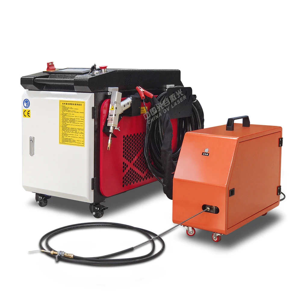 Handheld Fibra Laser Liner, alta precisão, Mini, 1500W