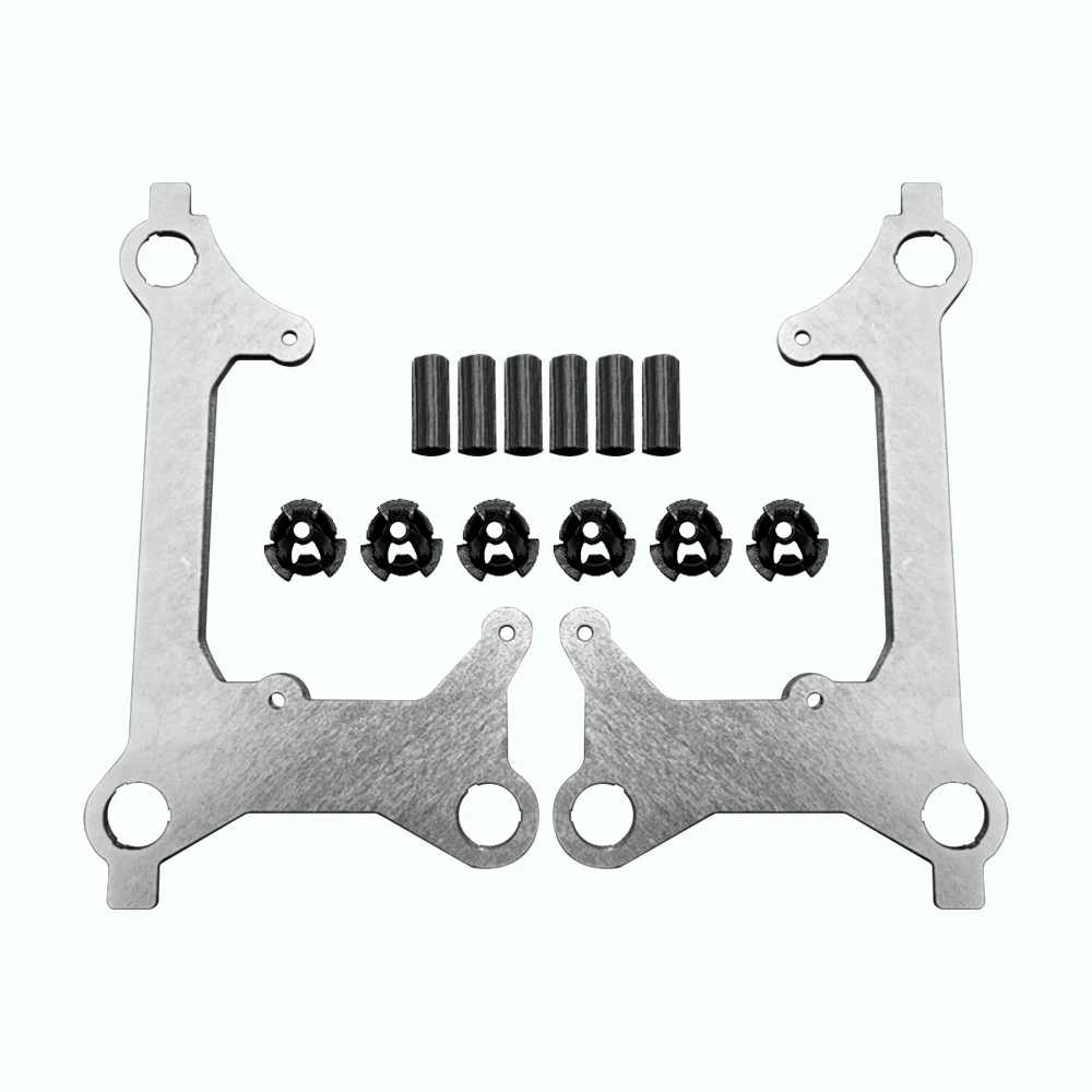 Taochis Car-Styling Frame Adapter Module DIY Bracket Holder for volkswagen Tayron 2023 low configuration Hella 3R 5 G5 lens