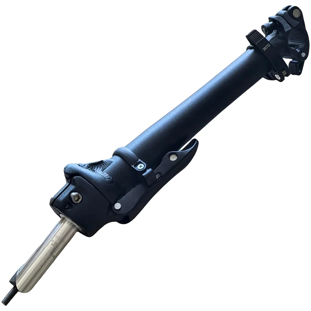 

Folding Bike Stem Adjustable Length 30 to 50 5cm with Quick Release Lock Fits 25 4mm Handlebars and 28 6mm Front Fork