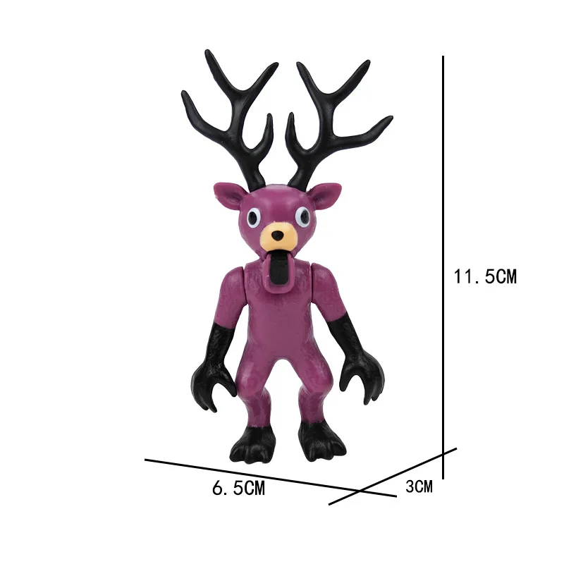 حار 99 ليال في الغابة عمل الشكل الغزلان البومة الماعز تمثال سطح المكتب الديكور نموذج الحلي المشجعين هدايا عيد الميلاد #3