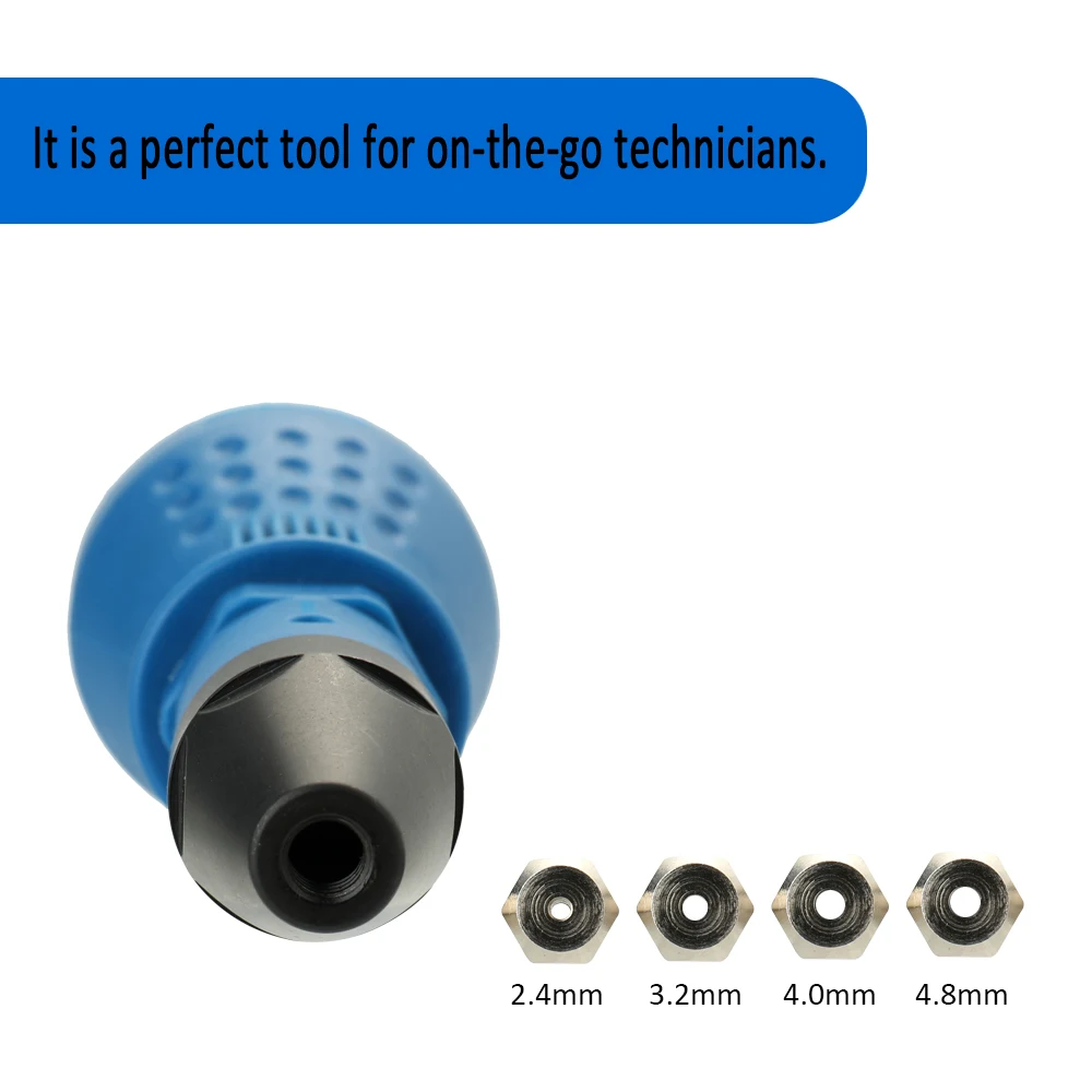 

Riveting Tool for Electric Drill Electric Screwdriver Tools Cordless Riveting Drill Adapter Insert Nut-tool Slotted screwdriver