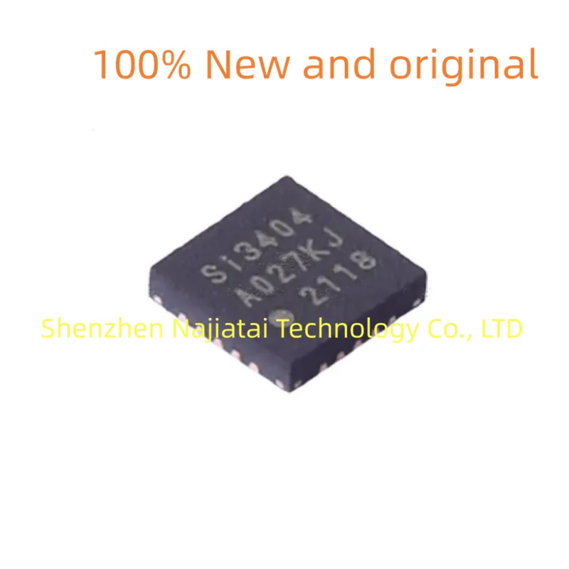 10 قطعة/الوحدة 100% جديد الأصلي SI3404-A-GMR SI3404-A SI3404 QFN-20 IC رقاقة