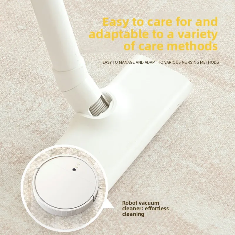 Alfombra impermeable para sala de estar llena de terciopelo circular, se puede limpiar en el suelo grueso del dormitorio y el hogar