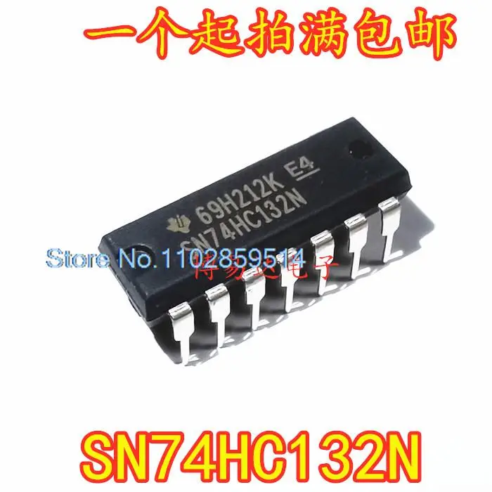 SN74HC132N-DIP-14, 로트당 20 개