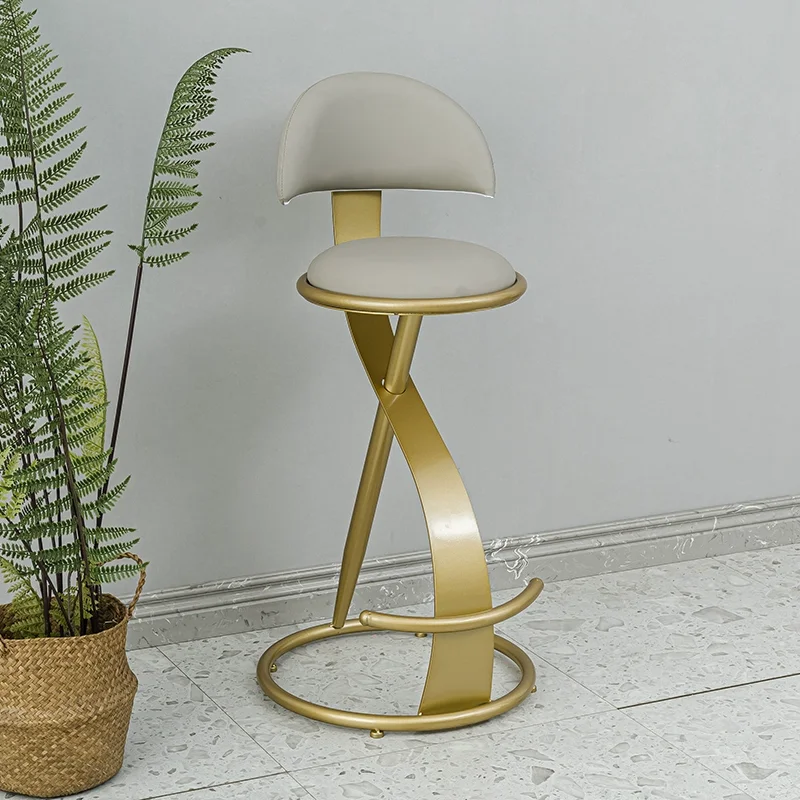 

Роскошный барный стул для завтрака, современный дизайн, стойка с золотыми ножками, итальянский табурет, регулируемая мебель Cocina для дома