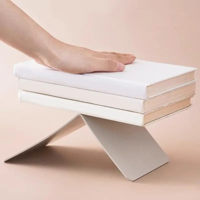 Simple Bookends L-Shaped Bookends Book Stoppers Desk Bookshelf Book Holders Shelf Book End For Library Bedroom