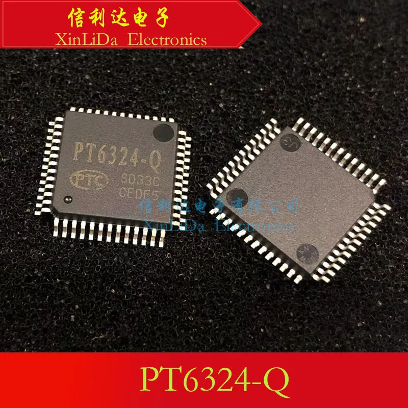 PT6324-Q PT6324 QFP52 Display screen drive controller chip New and Original