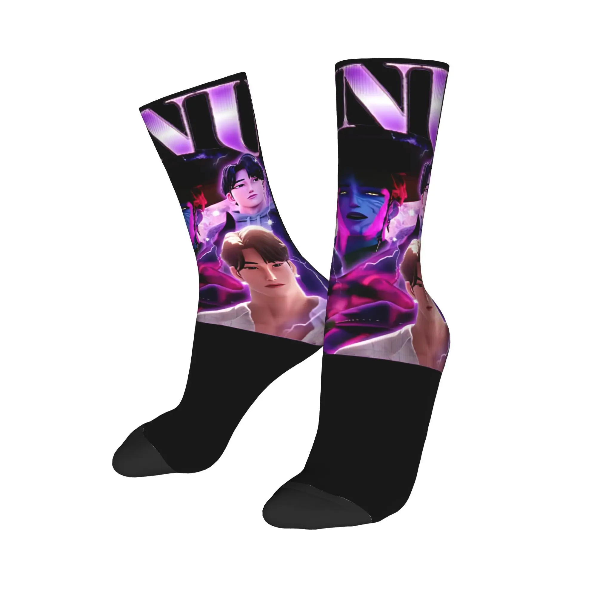 

Unisex Jinu KPOP Demon Hunters HUNTR-X Socks Non-slip Stylish Socks Birthday Present