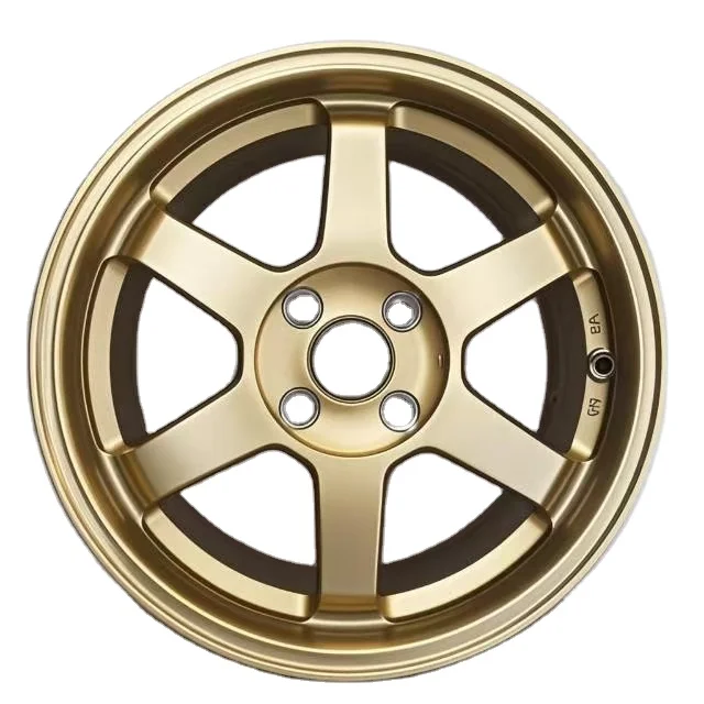15 Inch Elegant Flow Form Aluminum Alloy Passenger Car Wheels 4x100 35mm ET 100mm PCD Universal Modified Rims