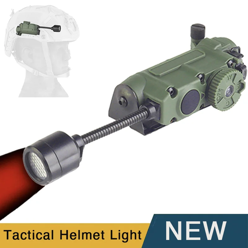 

Tactical Helmet Lighting System, LED Flash Identification, Red, Green, Blue, White, IR Light for Hunting, friend or foe, New