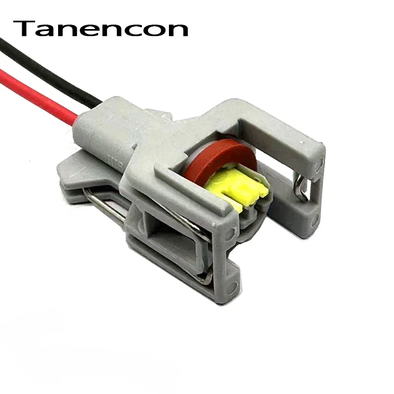 1 Set 2 Pin 1.5 mm Fuel Diesel Injector Plug Female Ignition Coil Electronic Wire Harness Connector For Car 1743486-3