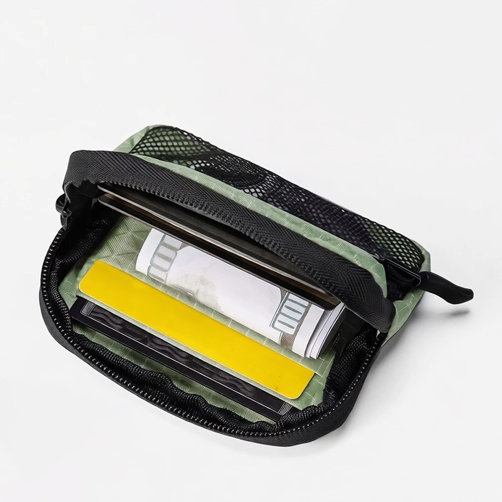 Outdoor Mini-Geldbörse Kartenhalter Münzbeutel Reise-Halstasche RFID-Diebstahlschutz Umhängetasche Tragbarer Bankkarten-Organizer – Detail 6