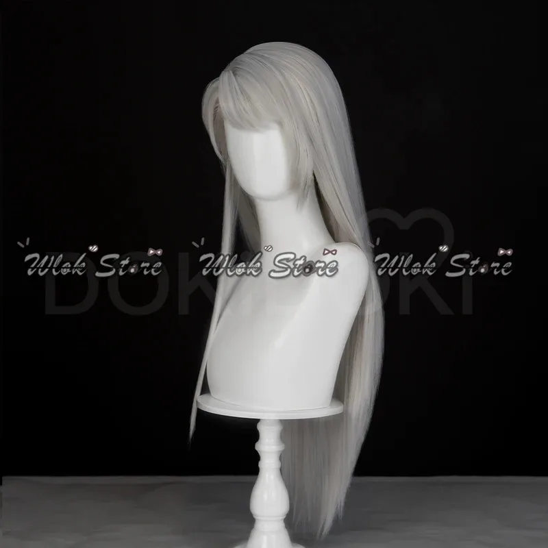 zizi 2025 Love And Deepspace Protagonist Female Wig Scarlet Passion Cosplay Earrings Headwear Horns Halloween Party Acce