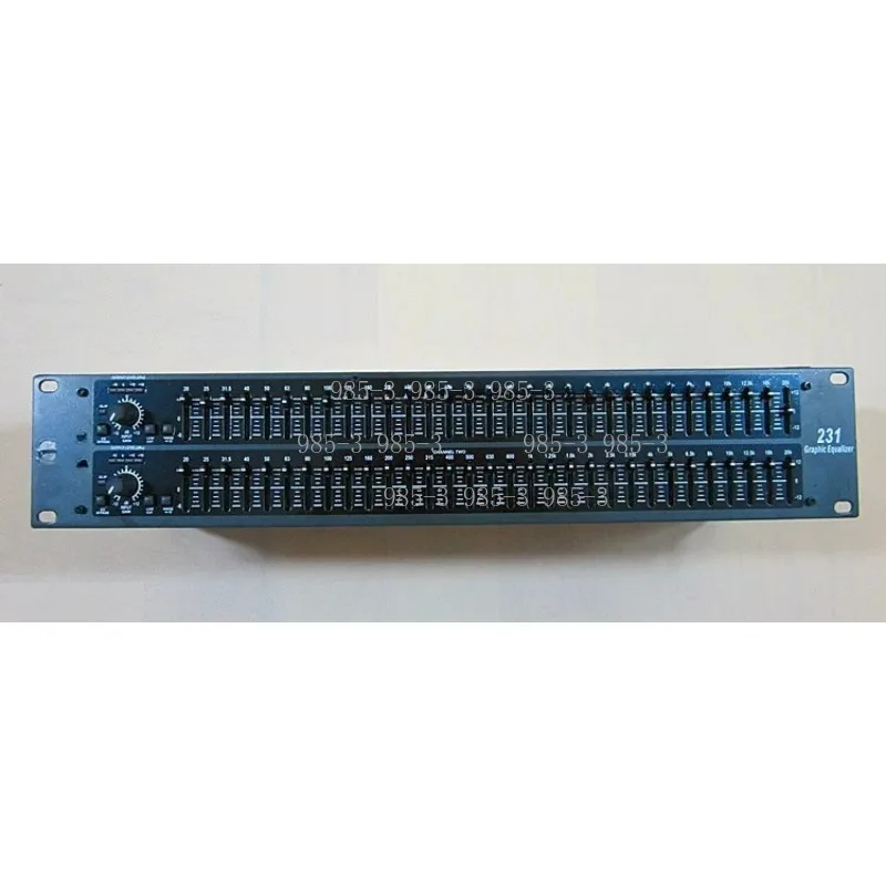Double 31 Segment Audio Equalizer