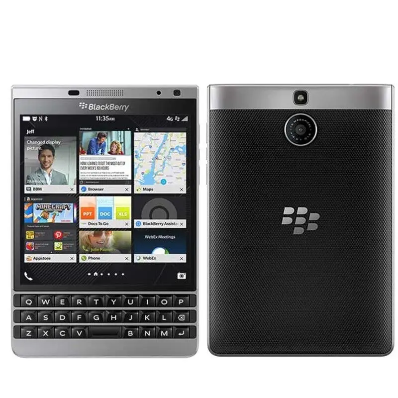 هاتف بلاك بيري باسبورت II Q30 4G الأصلي 4.5 بوصة 3 جيجابايت رام 32 جيجابايت روم سنابدراجون 801 هاتف ذكي رباعي النواة