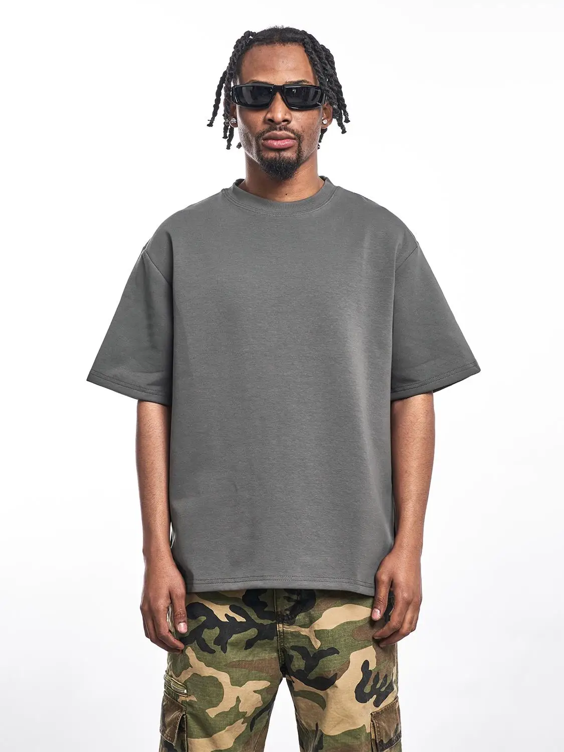 

MT99 Premium Mamba Cotton ort Sve T-irt ex Heavyweight Summer Casual Wear round Ne Modern Sle Polyester Blend