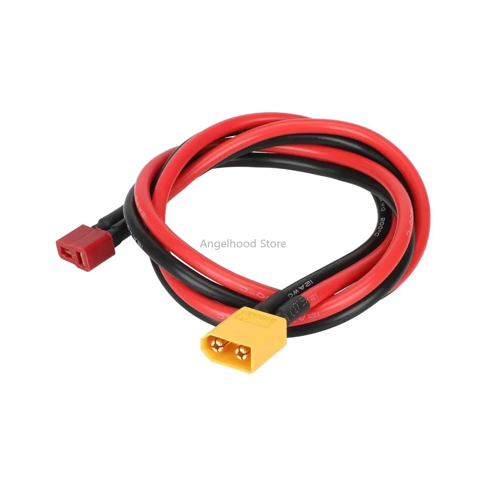 

70cm Adapter Cable for Electric Scooter XT60 Male Plug To T Female Plug Adapter Cable Connector Adapter Cable Accessories