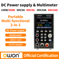 Owon Programmable DC Power Supply SPM3051/3103/6053/6103 30~60V 5~10A 150~300W SPE Stable and Adjustable Laboratory Power Supply