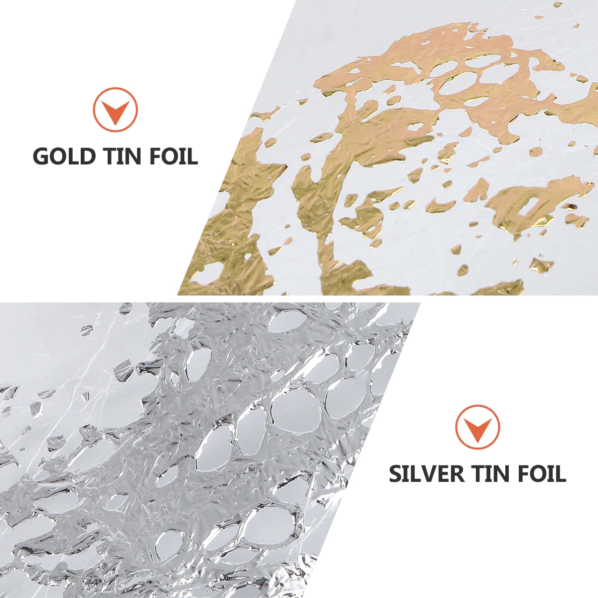 

1 Box Gold Foil Mesh Gauze Art Supplies Women Ladies Diy Manicure Decoration Silver Foil Gauze Lightweight Durable Nail Stickers