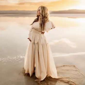 12 最佳銷售 白色孕婦裝，適合拍照 - №2