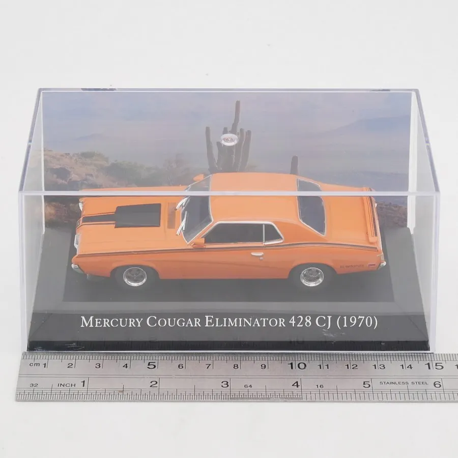 

Diecast Ixo 1:43 Scale MERCURY COUPAR ELIMINATOR 428 CJ 1970 Mercury American Muscle Car Alloy Car Model