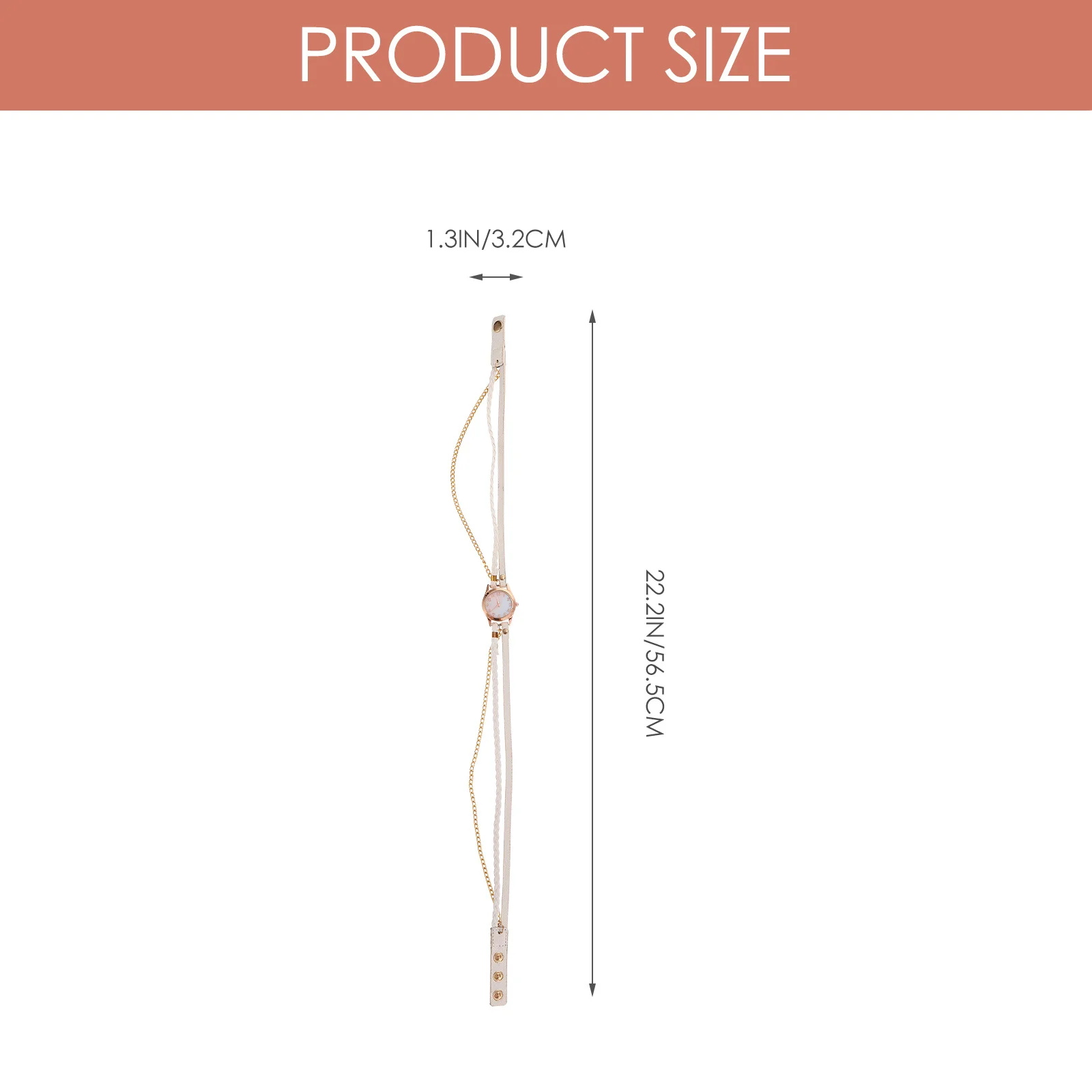 

Women Bracelet Watch Delicate Lightweight Fashion Dial Stylish Casual Formal Business Outdoor Occasion Ladies Wrist Chain Watch